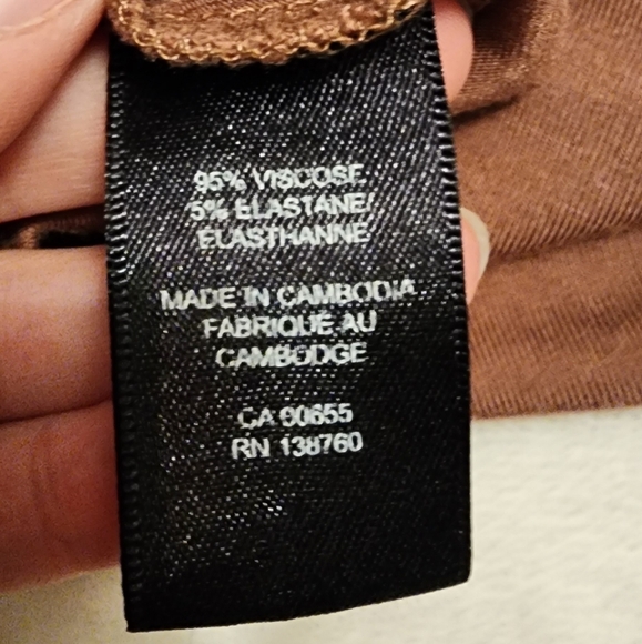 Rw&Co Turtle Neck Long Sleeve Shirt - Picture 3 of 4